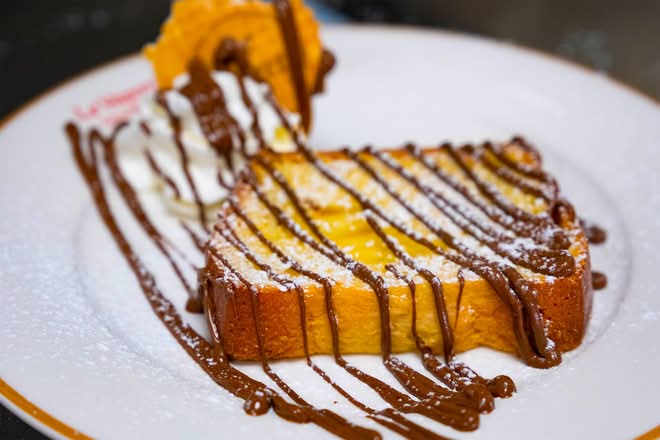 Brioche perdue au Nutella