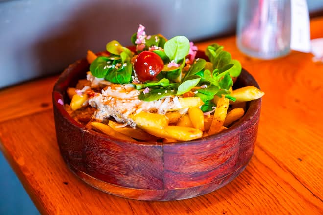 Le gros bol de frites truffées