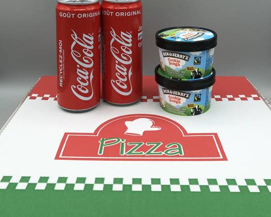 Menu Pizzas Duo