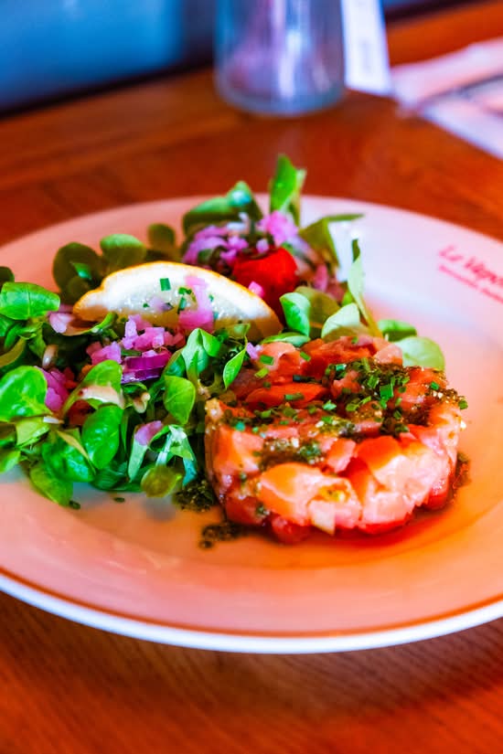 Tartare de Saumon Entrée