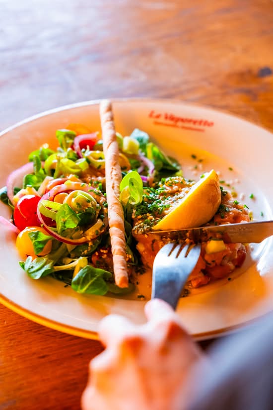 Tartare de Saumon Plat
